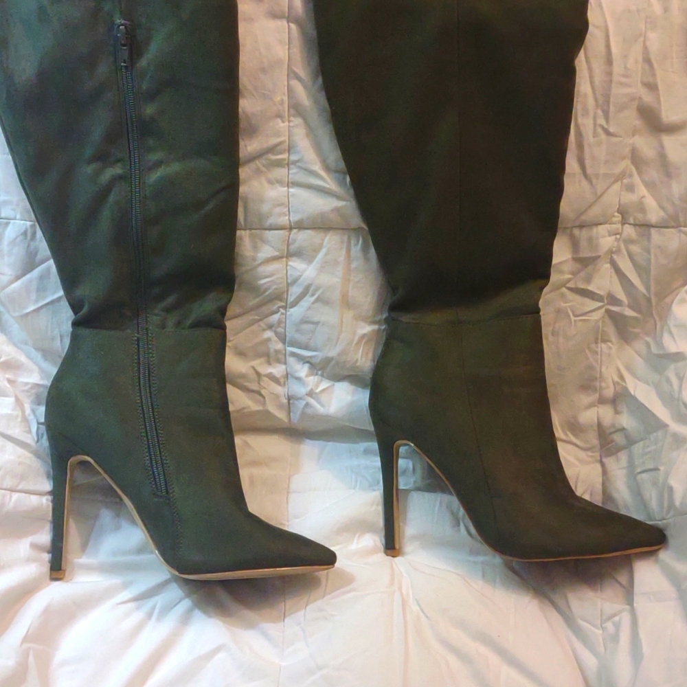 Women Thigh high Boots with heels
